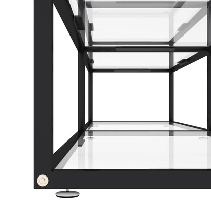 TV-Schrank Transparent 180x40x40,5 cm Hartglas
