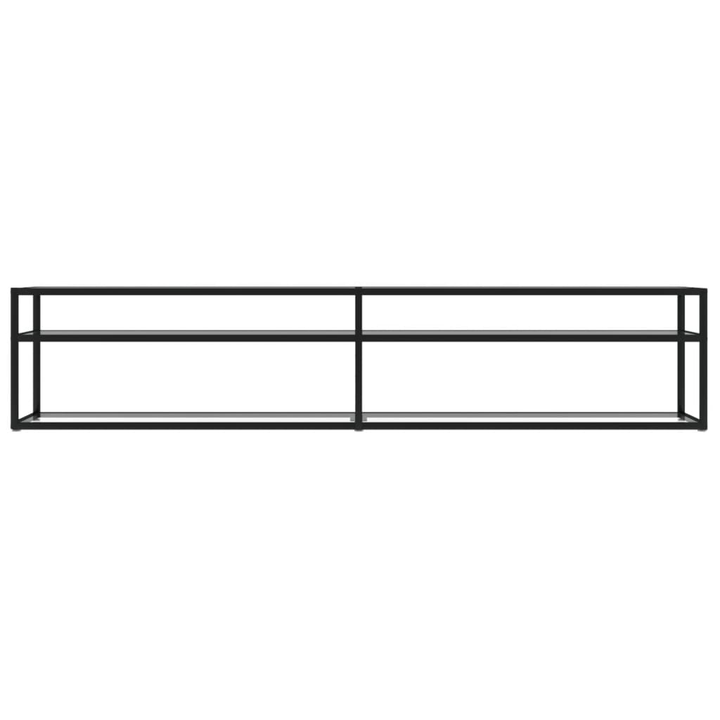 TV-Schrank Transparent 200x40x40,5 cm Hartglas