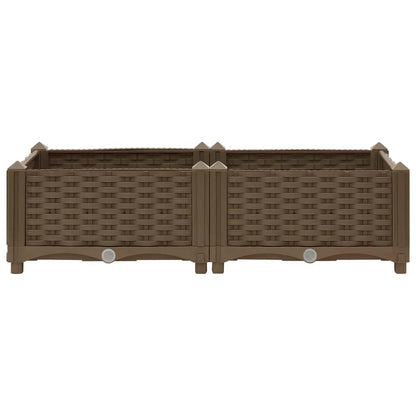 Hochbeet 80x40x23 cm Polypropylen