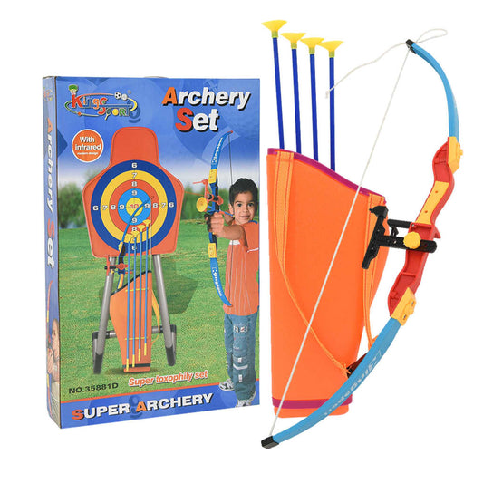 Bogenschießen-Set mit Zielscheibe für Kinder