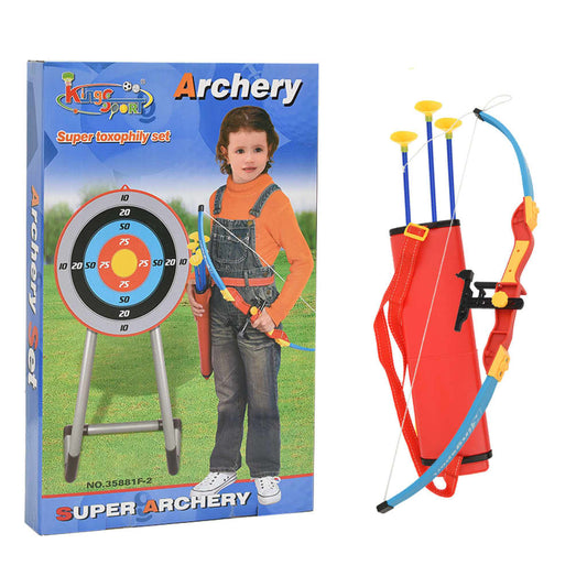 Bogenschießen-Set mit Zielscheibe für Kinder