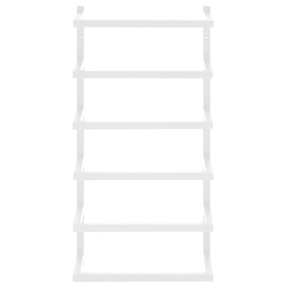 Handtuchständer Weiß 24x12x48 cm Stahl