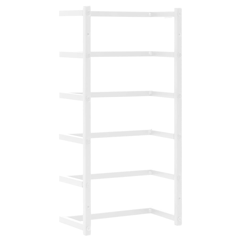 Handtuchständer Weiß 24x12x48 cm Stahl