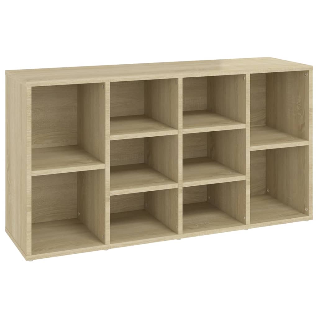 Schuhbank Sonoma-Eiche 103x30x55 cm Holzwerkstoff