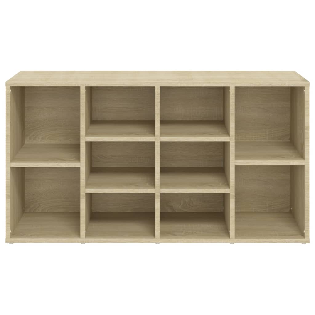 Schuhbank Sonoma-Eiche 103x30x55 cm Holzwerkstoff