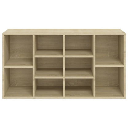 Schuhbank Sonoma-Eiche 103x30x55 cm Holzwerkstoff