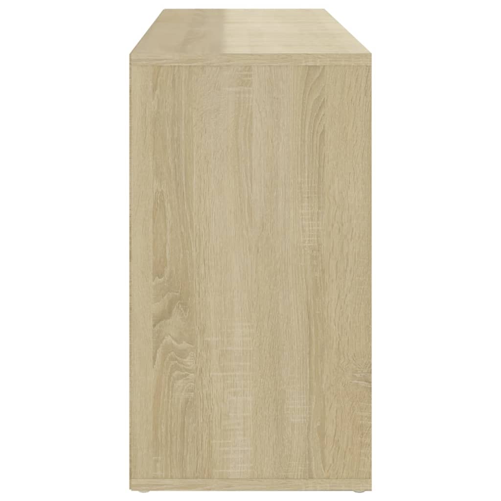 Schuhbank Sonoma-Eiche 103x30x55 cm Holzwerkstoff