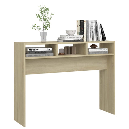 Konsolentisch Sonoma-Eiche 105x30x80 cm Holzwerkstoff