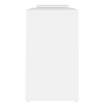 TV-Schrank Weiß 104x30x52 cm Holzwerkstoff