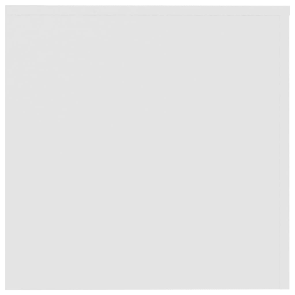 Beistelltische 3 Stk. Weiß Holzwerkstoff