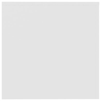 Beistelltische 3 Stk. Weiß Holzwerkstoff