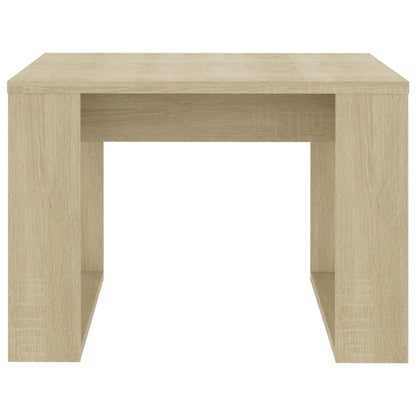 Beistelltisch Sonoma-Eiche 50x50x35 cm Holzwerkstoff