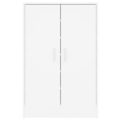 Schuhschrank Weiß 60x35x92 cm Holzwerkstoff