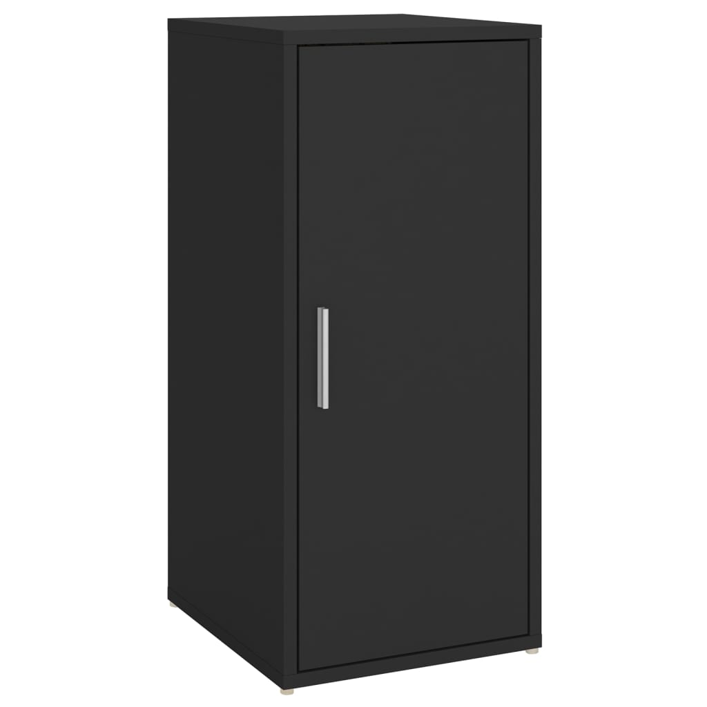 Schuhschrank Schwarz 32x35x70 cm Holzwerkstoff