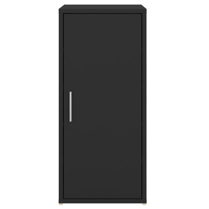 Schuhschrank Schwarz 32x35x70 cm Holzwerkstoff