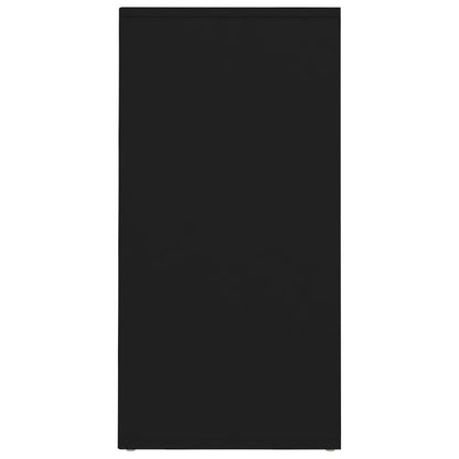 Schuhschrank Schwarz 31,5x35x70 cm Holzwerkstoff