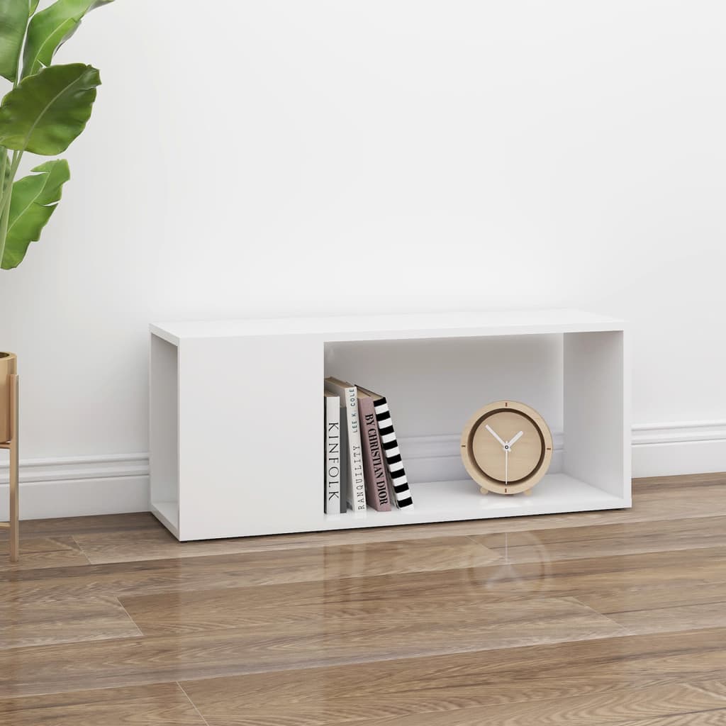 TV-Schrank Weiß 80x24x32 cm Holzwerkstoff