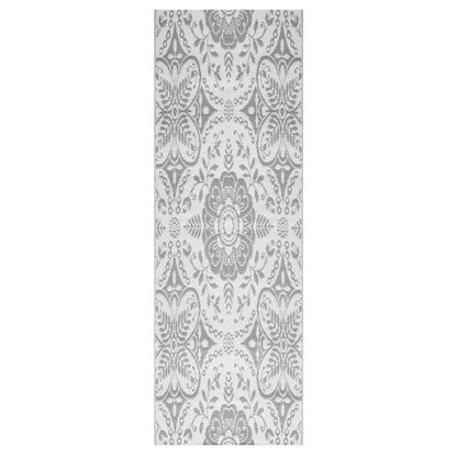 Outdoor-Teppich ARAKIL Hellgrau 80x250 cm PP