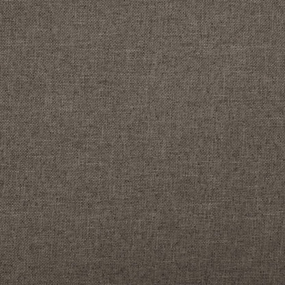 Hocker mit Stauraum 2 Stk. Braun Leinenoptik