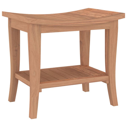 Badezimmer-Beistelltisch 50x35x45 cm Massivholz Teak