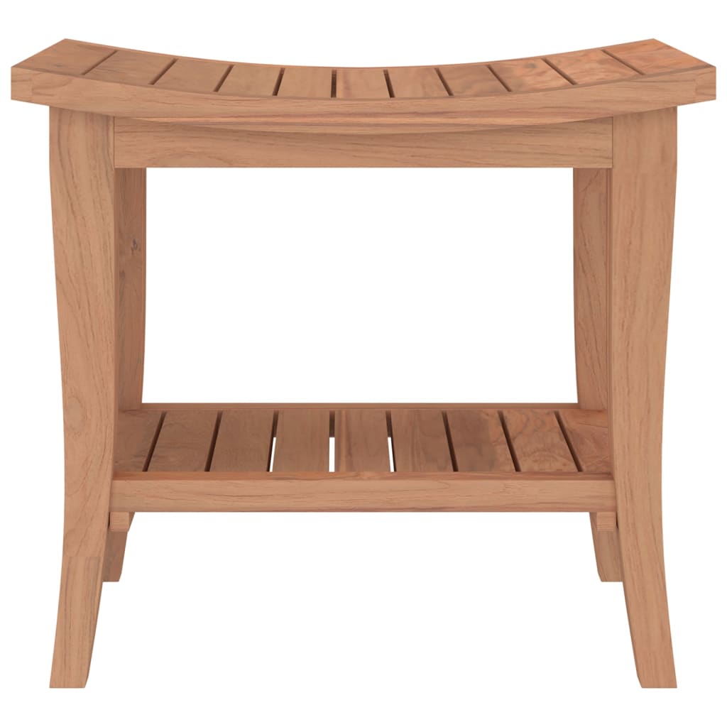 Badezimmer-Beistelltisch 50x35x45 cm Massivholz Teak