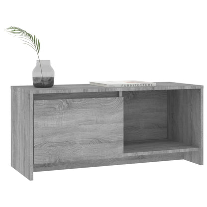 TV-Schrank Grau Sonoma 90x35x40 cm Holzwerkstoff