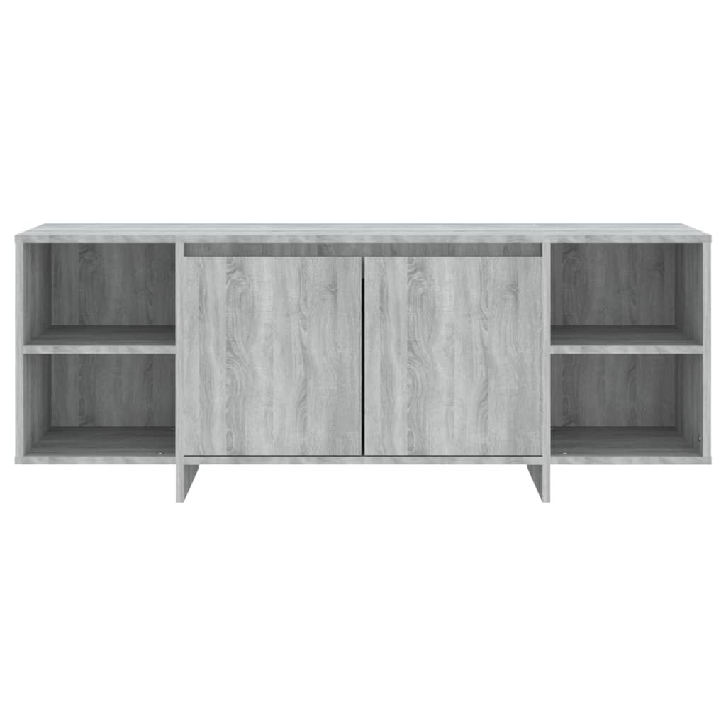 TV-Schrank Grau Sonoma 130x35x50 cm Holzwerkstoff
