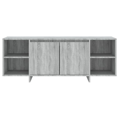 TV-Schrank Grau Sonoma 130x35x50 cm Holzwerkstoff