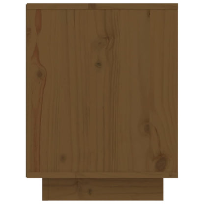 Schuhschrank Honigbraun 60x34x45 cm Massivholz Kiefer