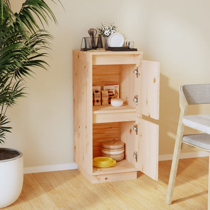 Sideboard 31,5x34x75 cm Massivholz Kiefer