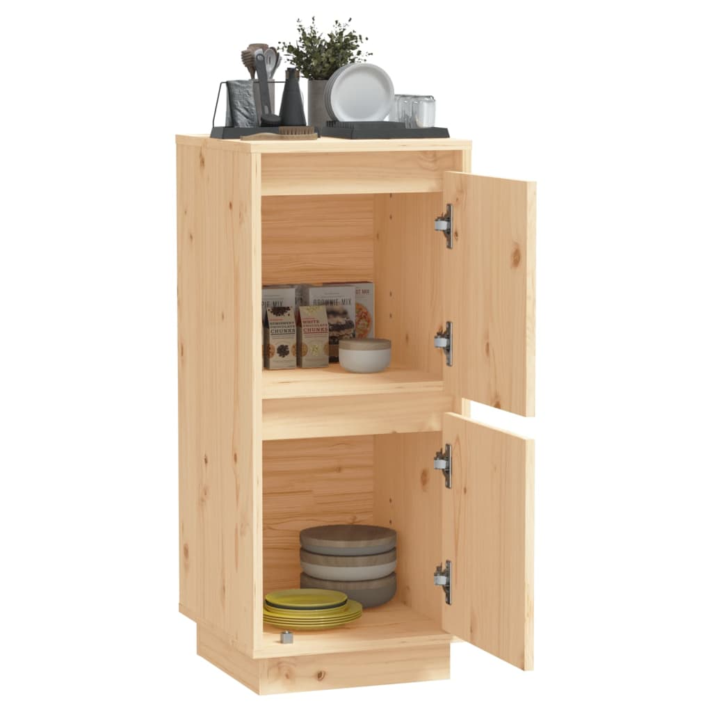 Sideboard 31,5x34x75 cm Massivholz Kiefer