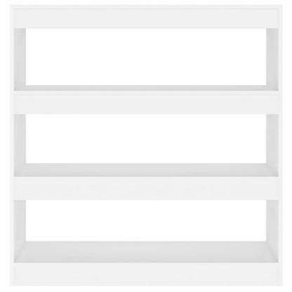 Bücherregal/Raumteiler Weiß 100x30x103 cm