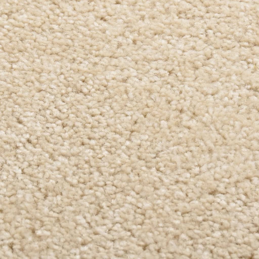 Teppich Kurzflor 120x170 cm Beige