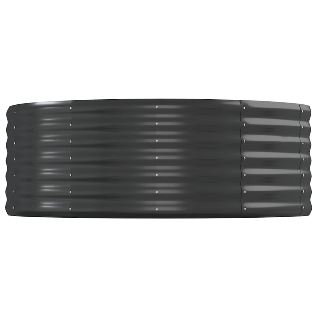 Hochbeet Verzinkter Stahl 544x100x36 cm Anthrazit