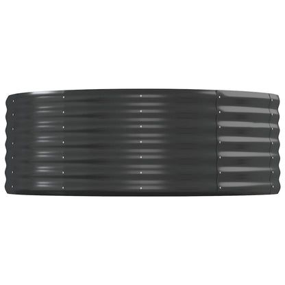 Hochbeet Verzinkter Stahl 544x100x36 cm Anthrazit