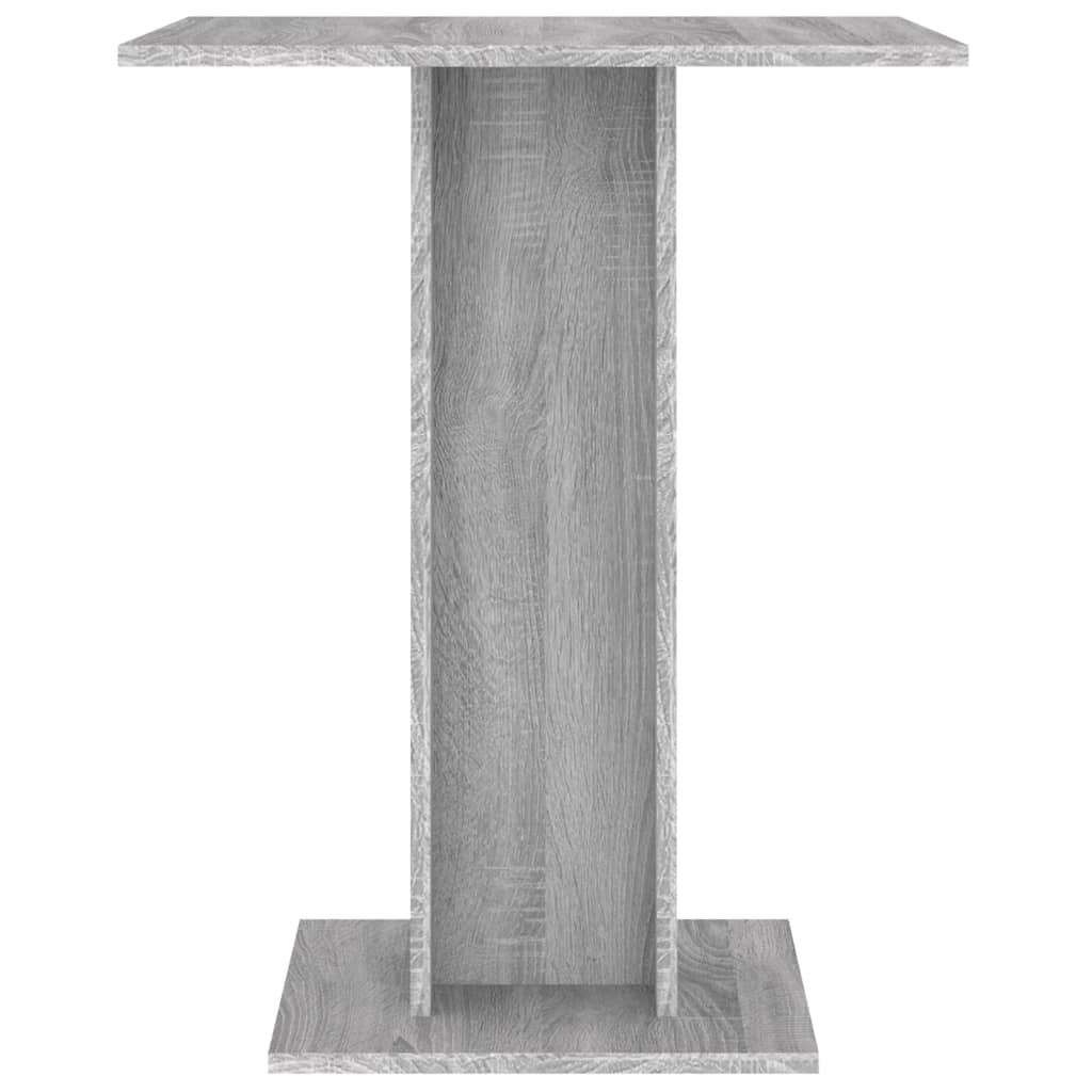 Bistrotisch Grau Sonoma 60x60x75 cm Holzwerkstoff