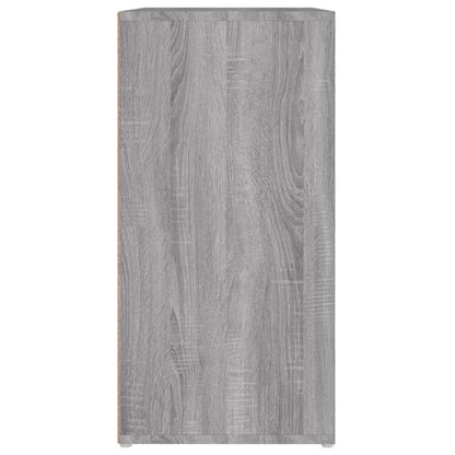 Schuhschrank Grau Sonoma 60x35x70 cm Holzwerkstoff