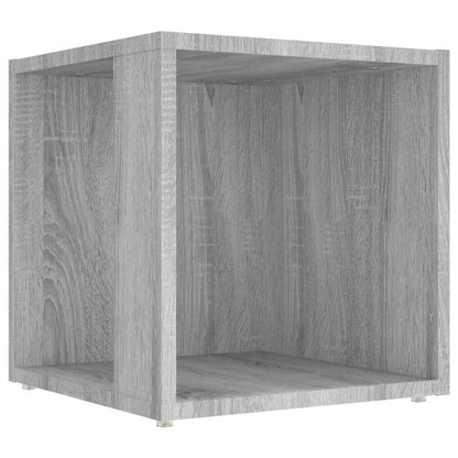 Beistelltisch Grau Sonoma 33x33x34,5 cm Holzwerkstoff