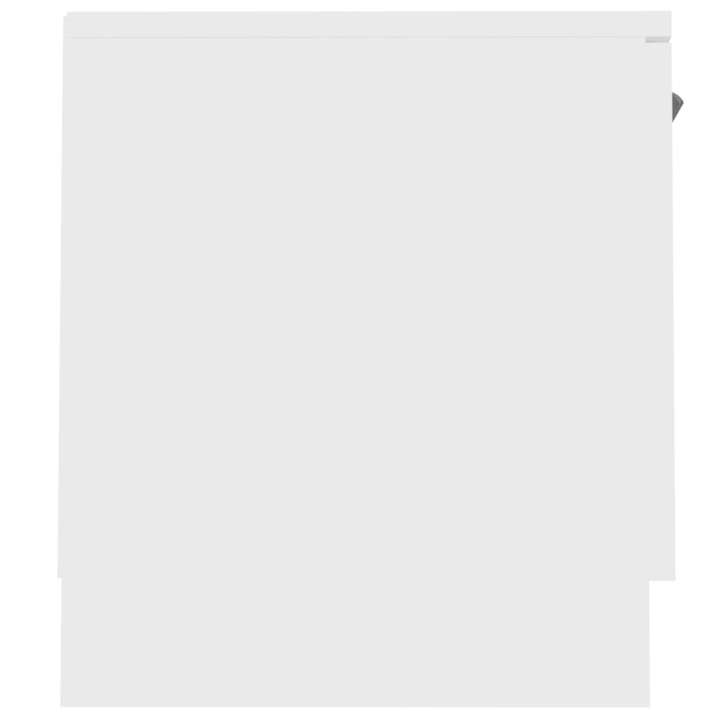 TV-Schrank Weiß 140 x 35 x 40 cm Holzwerkstoff