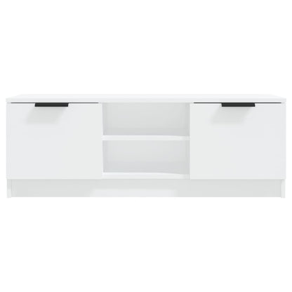 TV-Schrank Weiß 102x35x36,5 cm Holzwerkstoff