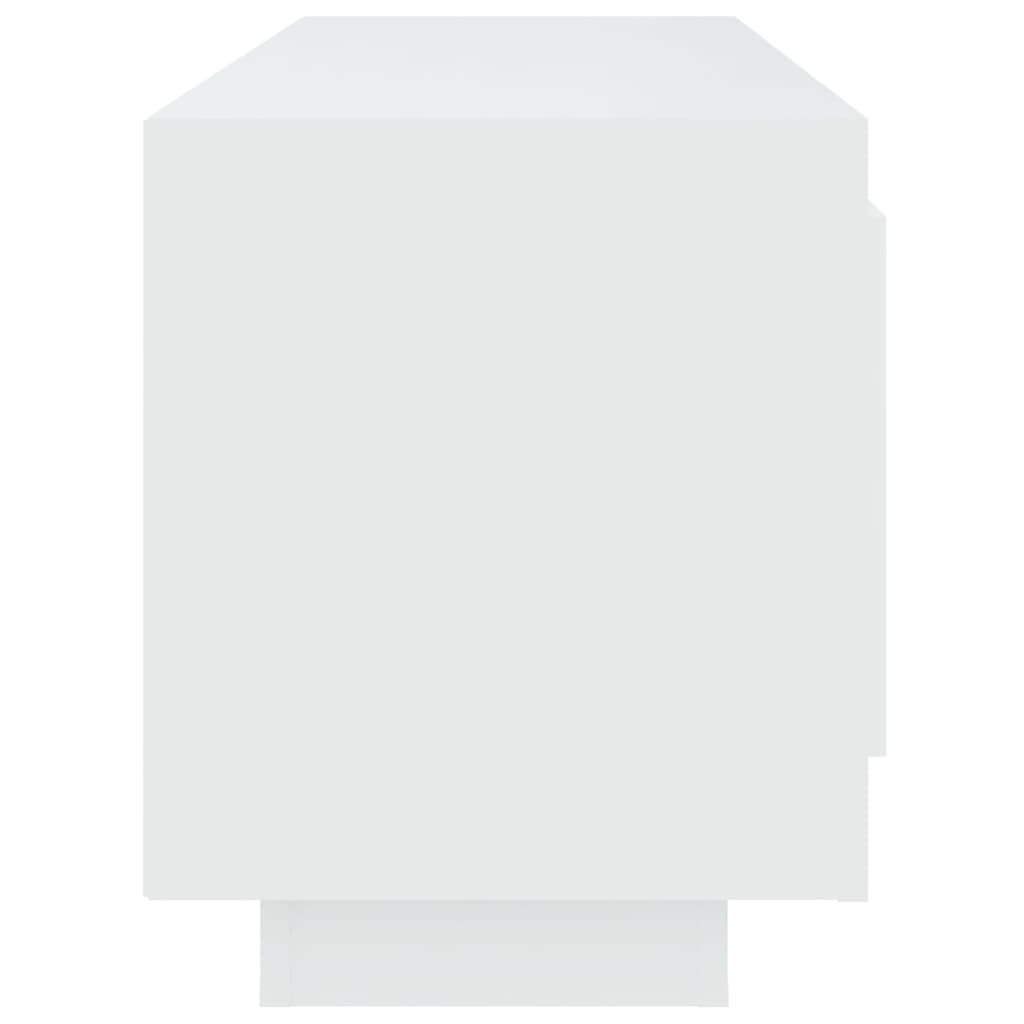 TV-Schrank Weiß 102x35x45 cm Holzwerkstoff