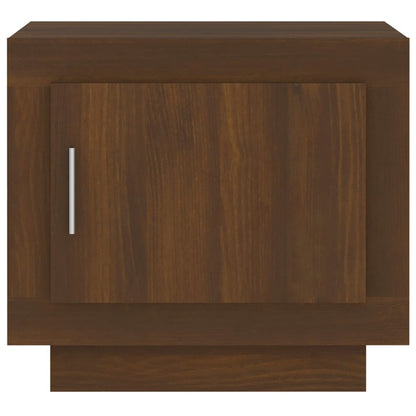 Couchtisch Braun Eichen-Optik 51x50x45 cm Holzwerkstoff