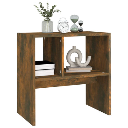 Beistelltisch Räuchereiche 50x30x50 cm Holzwerkstoff