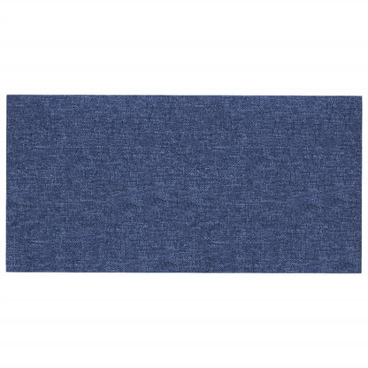 Wandpaneele 12 Stk. Blau 60x30 cm Stoff 2,16 m²