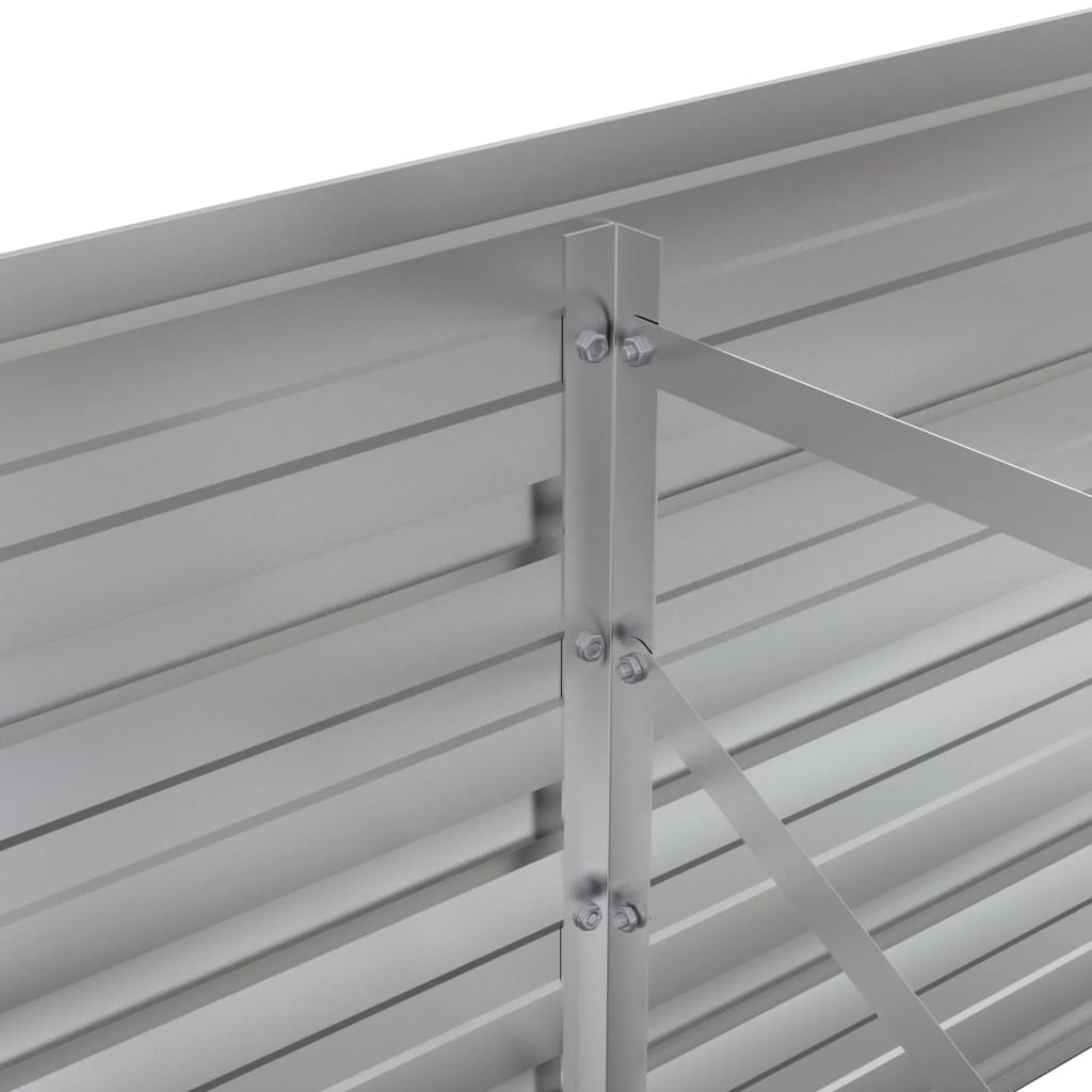 Hochbeet Rostig 240x80x77 cm Cortenstahl