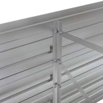 Hochbeet Rostig 240x80x77 cm Cortenstahl