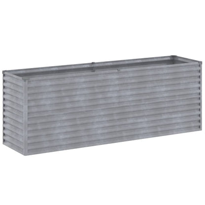 Garten-Hochbeet 196 x 50 x 69 cm Cortenstahl