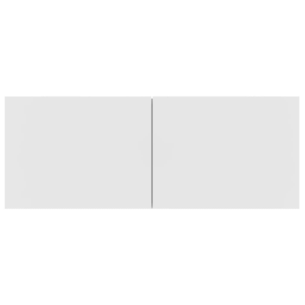 TV-Schränke 2 Stk. Weiß 80x30x30 cm Holzwerkstoff