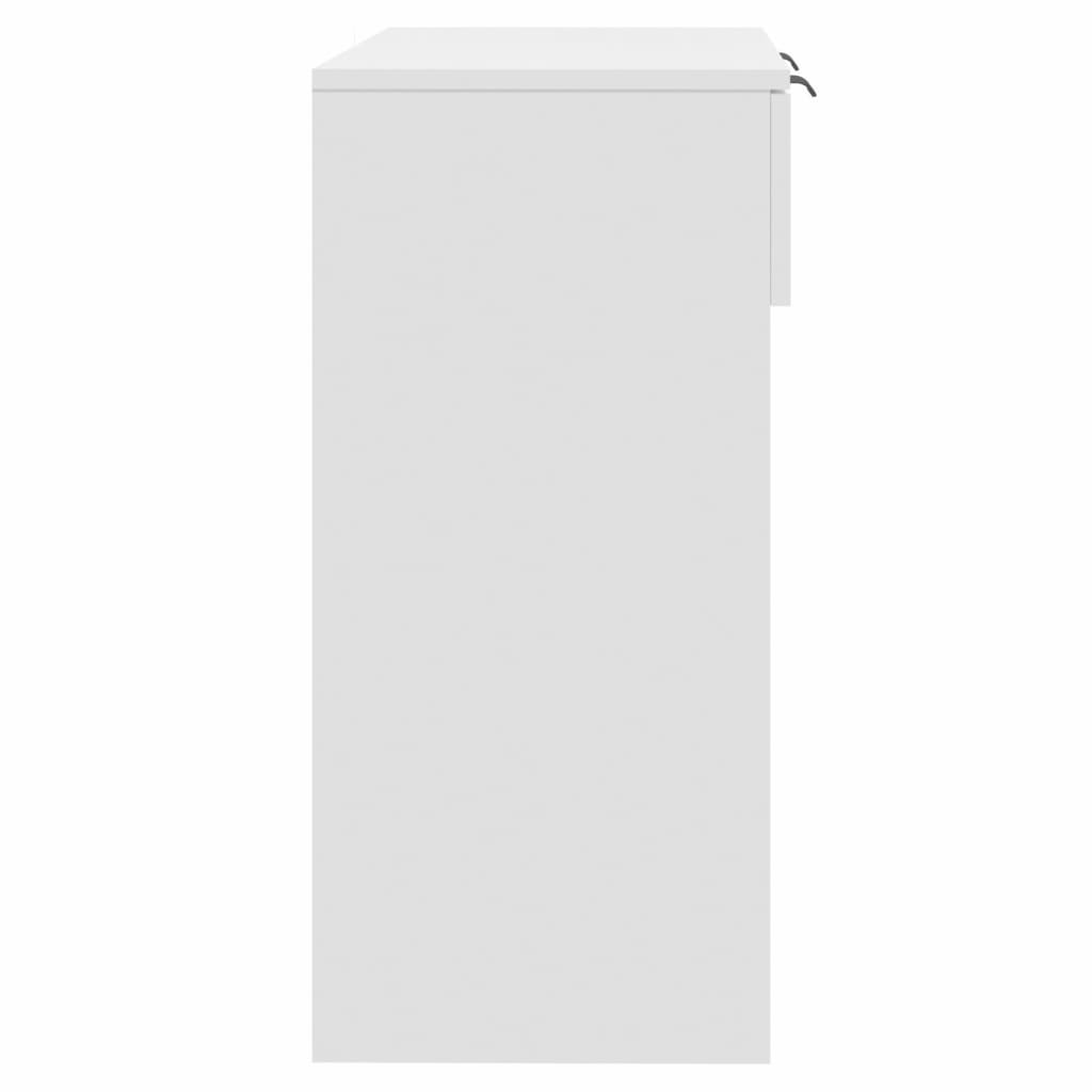 Konsolentisch Weiß 90x36x75 cm Holzwerkstoff