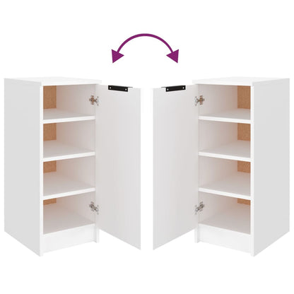 Schuhschrank Weiß 30x35x70 cm Holzwerkstoff
